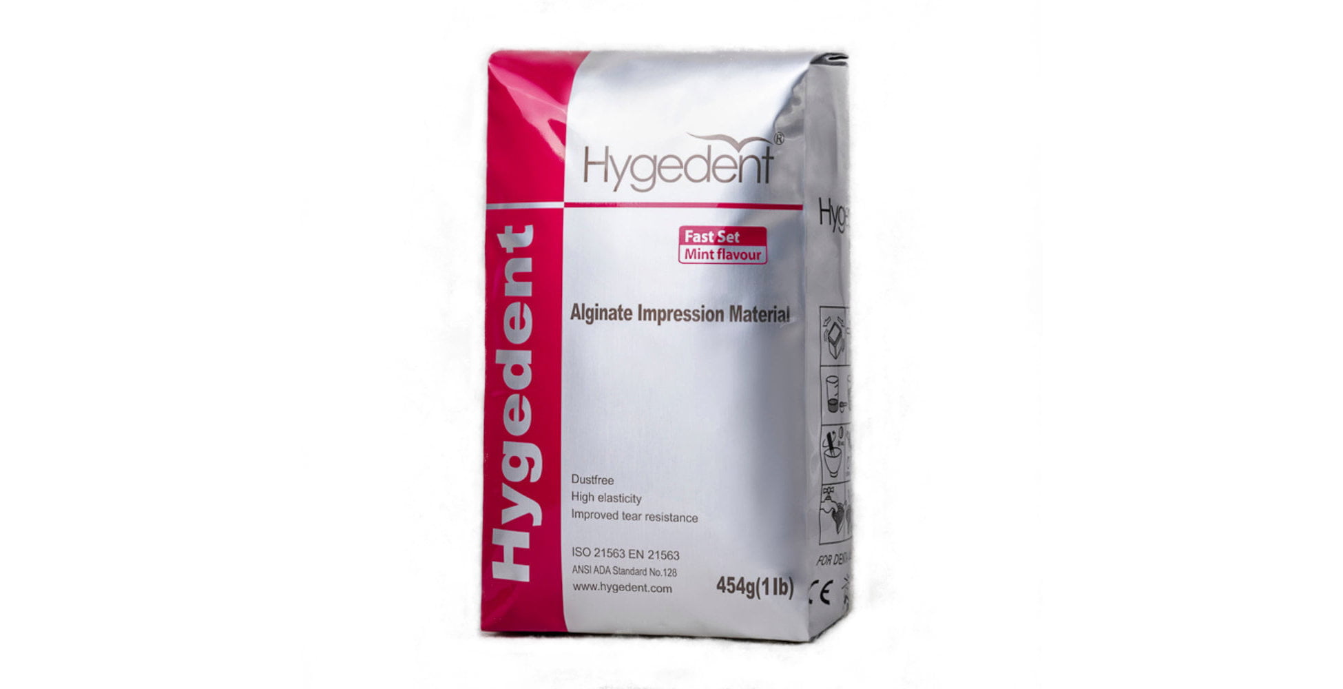 thumbnail image 2 of Hygedent Chromatic Fast Set MINT Flavour - Alginate Impression 1 Lb (2 2 of 12