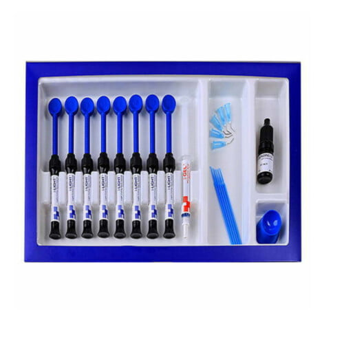 Resina nano-híbrida con zirconia I-Light – I-Dental – Kit 8 jeringas