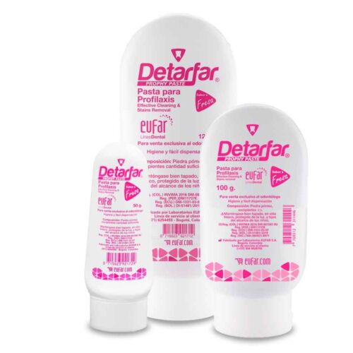 Pasta Para Profilaxis Detarfar - Eufar botellas