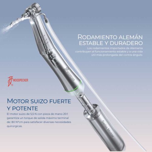 Rodamiento aleman estable y duradero, Motor suizo fuerte y potente