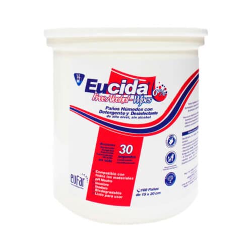 Paños Humedos Eucida Free Alcohol - Eufar