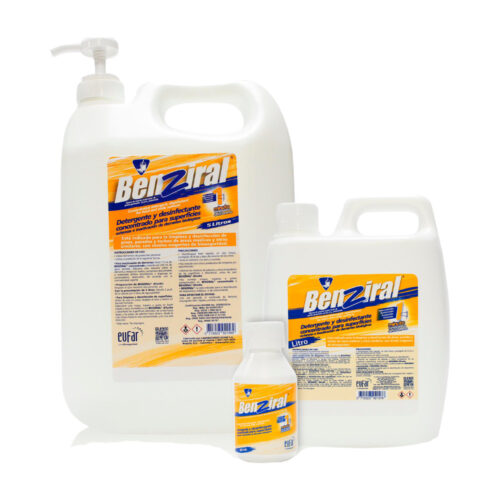 Detergente y desinfectante Benziral - Eufar