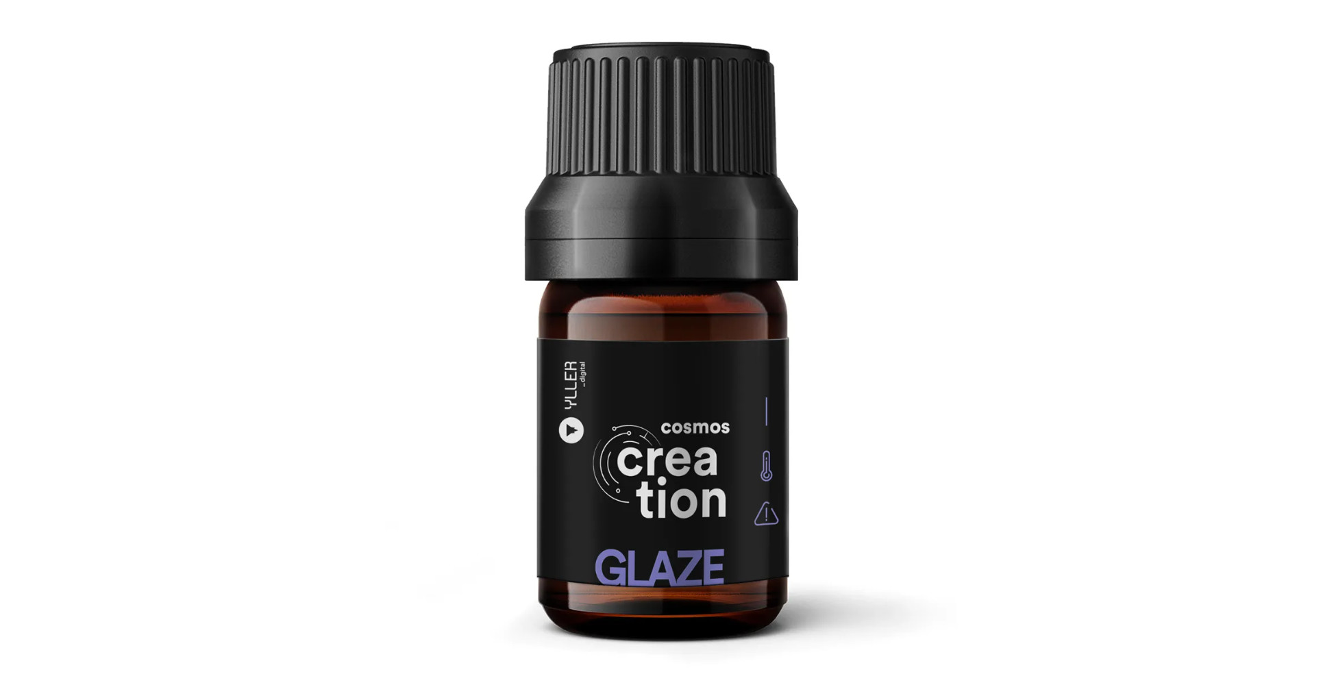 Cosmos Creation Glaze Yller - Esmalte Brillante para Prótesis y Restauraciones Dentales – 5ml-presentacion-pequeña
