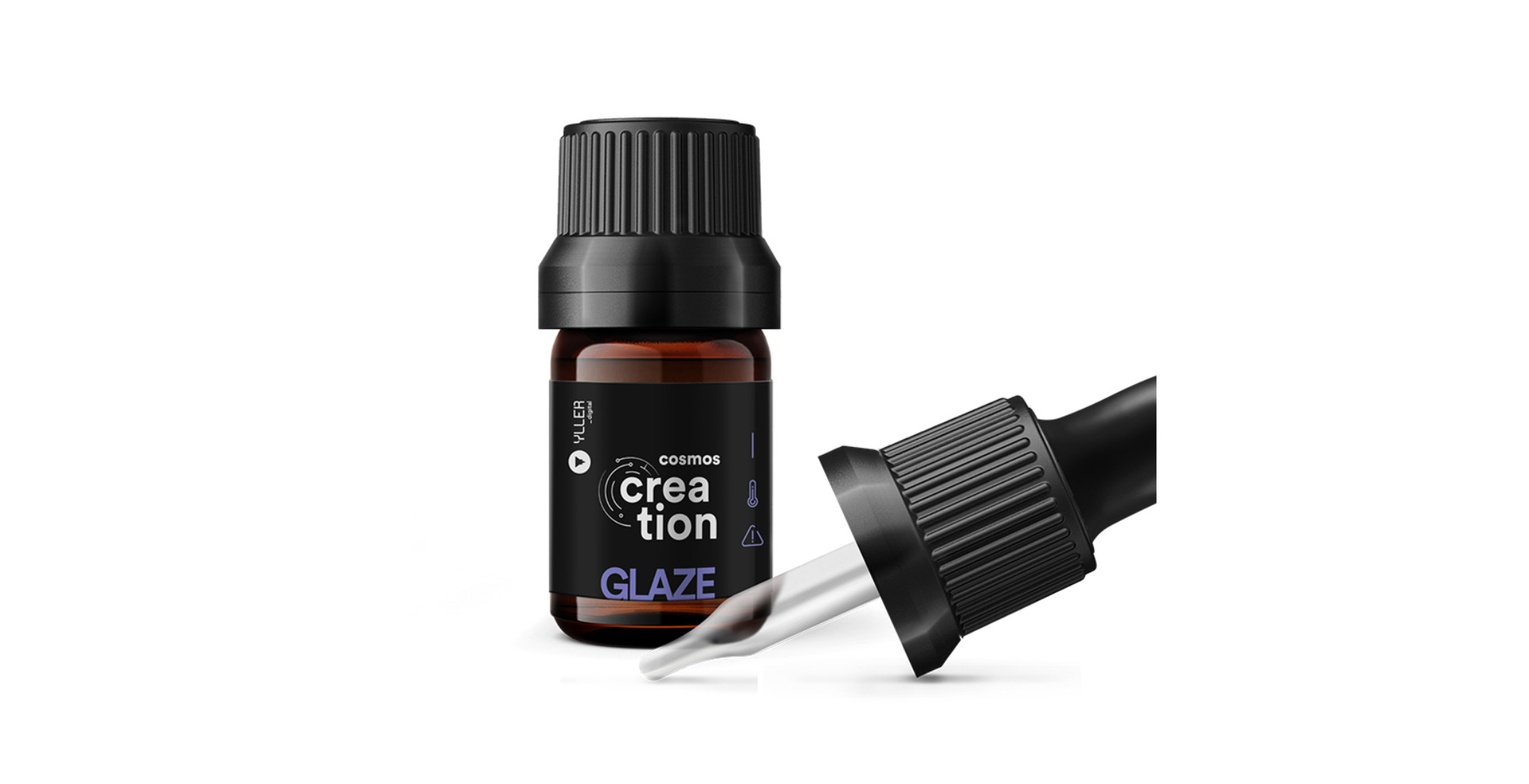 Cosmos Creation Glaze Yller - Esmalte Brillante para Prótesis y Restauraciones Dentales – 5ml