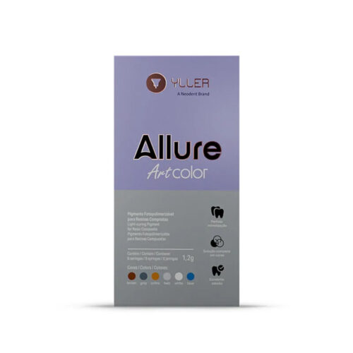 Kit Pigmento Fotopolimerizable Resina Compuesta x6 - Allure Artcolor