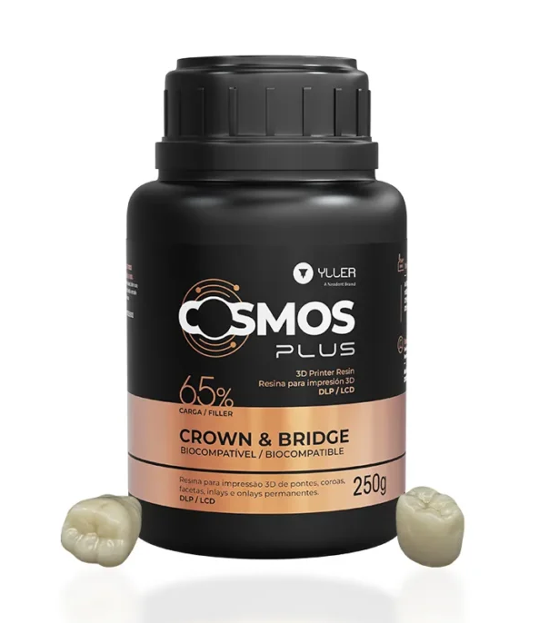 Resina 3D Cosmos Plus CROWN & BRIDGE - 250 GR